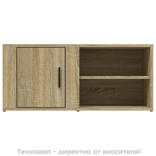 ТВ шкафове 2 бр, дъб сонома, 80x35x36,5 см инженерно дърво