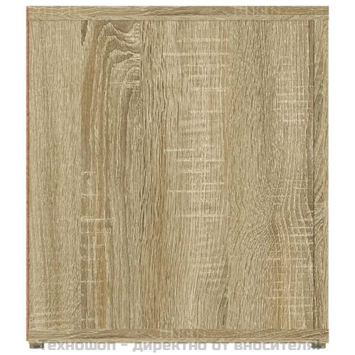 ТВ шкафове 2 бр, дъб сонома, 80x35x36,5 см инженерно дърво