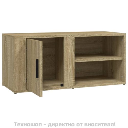 ТВ шкафове 2 бр, дъб сонома, 80x35x36,5 см инженерно дърво