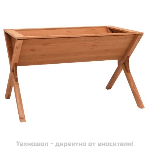 Градинска повдигната леха, 90x55x56 см, чам