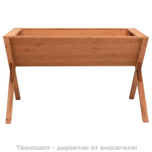 Градинска повдигната леха, 90x55x56 см, чам