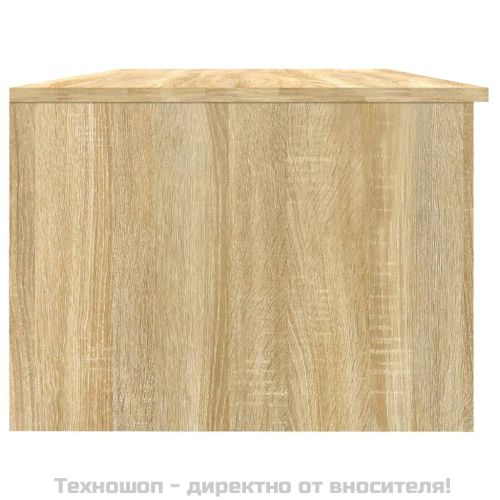 Кафе маса, дъб сонома, 102x50x36 см, инженерно дърво