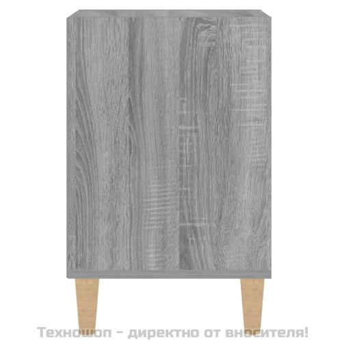 ТВ шкаф, сив сонома, 100x35x55 см, инженерно дърво