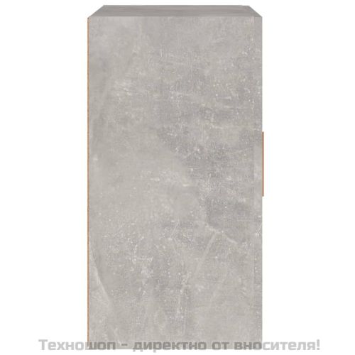 Стенен шкаф, бетонно сив, 60x30x60см, инженерно дърво
