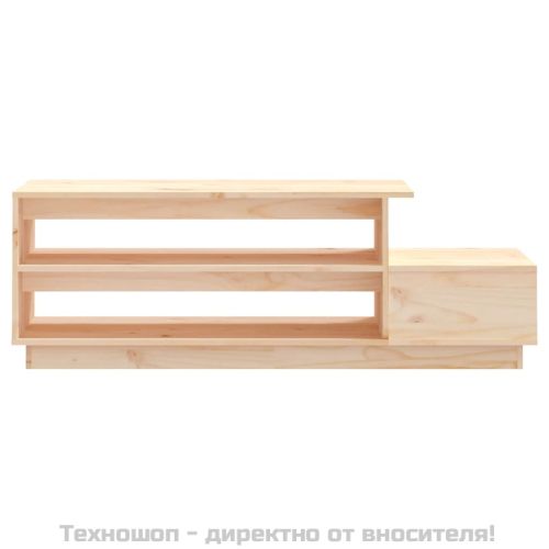 Кафе маса, 120x50x40,5 см, борово дърво масив