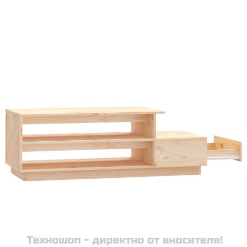 Кафе маса, 120x50x40,5 см, борово дърво масив