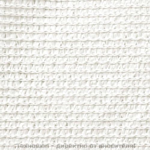 Платно-сенник, HDPE, квадратно, 3,6x3,6 м, бяло