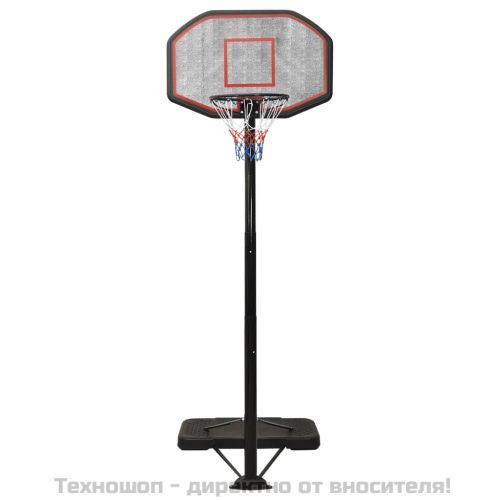 Баскетболна стойка черна 258-363 см полиетилен