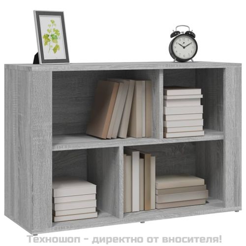 Сайдборд, сив сонома, 80x30x54 см, инженерно дърво