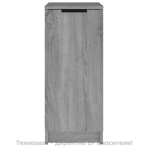 Шкаф за обувки, сив сонома, 30x35x70 см, инженерно дърво