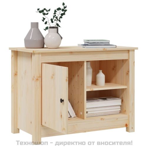 ТВ шкаф, 70x36,5x52 см, бор масив