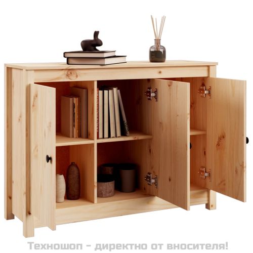 Сайдборд, 100x35x74 см, бор масив