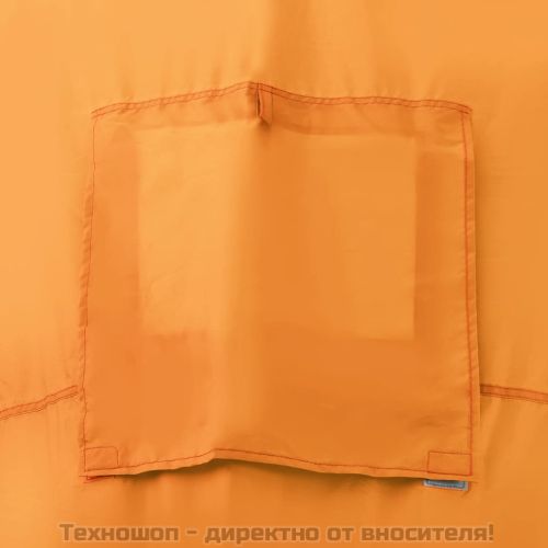 Палатка за къмпинг за 6 души, сиво и оранжево