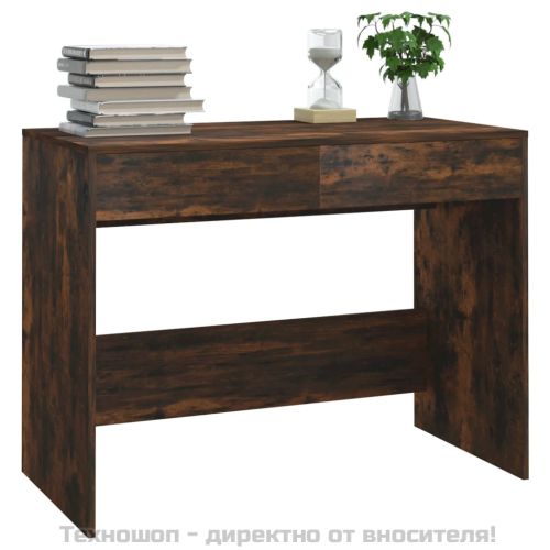 Бюро, опушен дъб, 101x50x76,5 см, ПДЧ