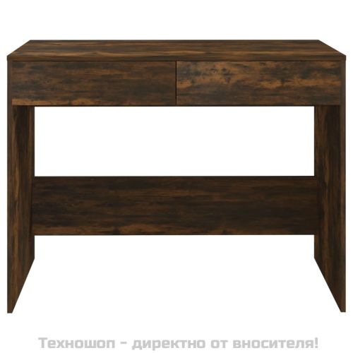 Бюро, опушен дъб, 101x50x76,5 см, ПДЧ