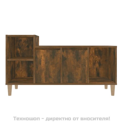 ТB шкаф, опушен дъб, 100x35x55 см, инженерно дърво