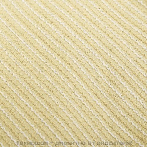 Платно-сенник, HDPE, квадратно, 2x2 м, бежово