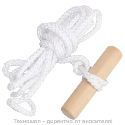 Сгъваема шейна с облегалка, 110 см, шперплат