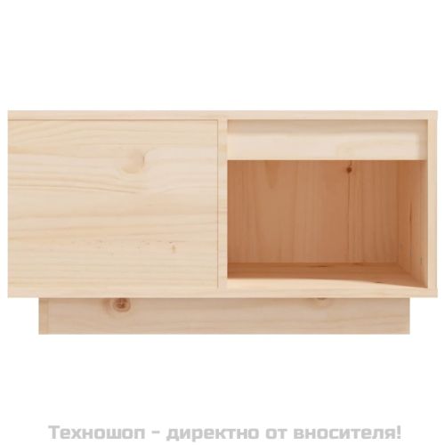 Кафе маса, 60x61x32,5 см, борово дърво масив