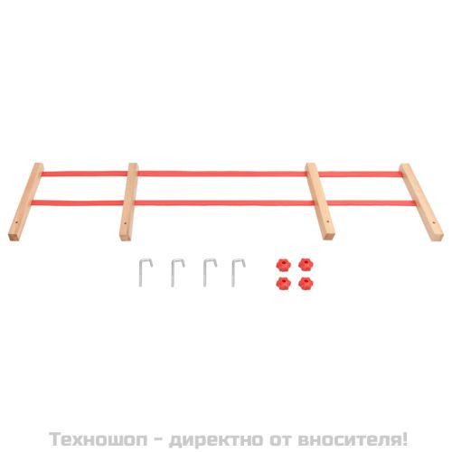 Облегалка за шейна, червена, шперплат