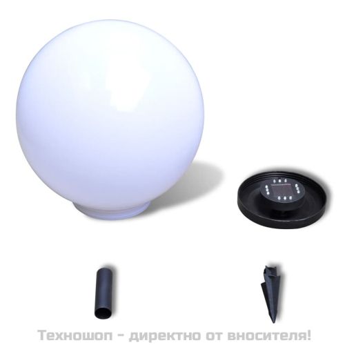 Градинска лампа за пътека LED 40 см със земен шип