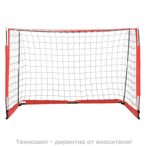 Футболна врата, 184x91x124,5 см, стомана