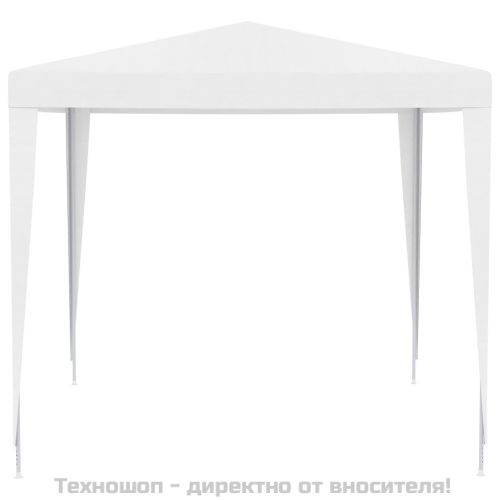 Парти шатра, 2,5x2,5 м, бяла