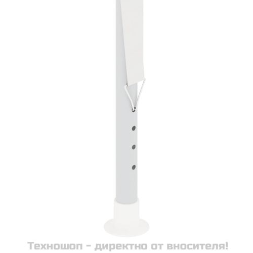 Парти шатра, 2,5x2,5 м, бяла