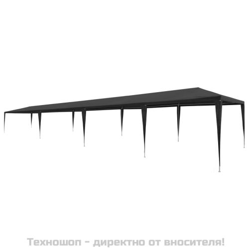 Парти шатра 3x12 м PE антрацит