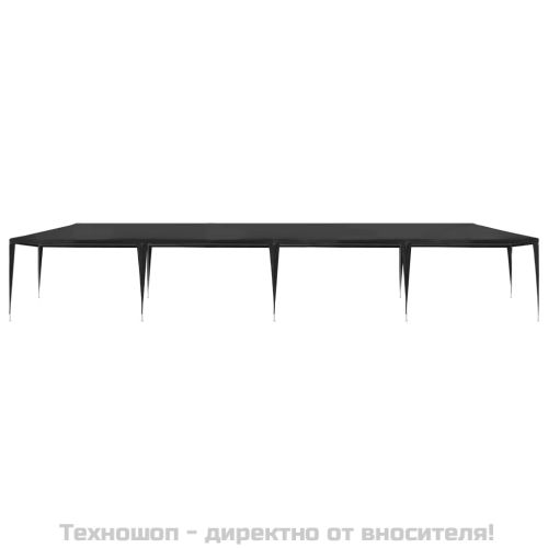 Парти шатра 3x12 м PE антрацит