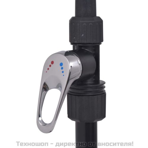 Соларен душ, 20 л, алуминиев, HDPE