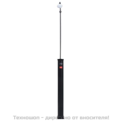 Соларен душ, черен, 215 см, 8 л