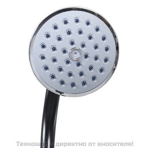 Соларен душ, черен, 215 см, 8 л