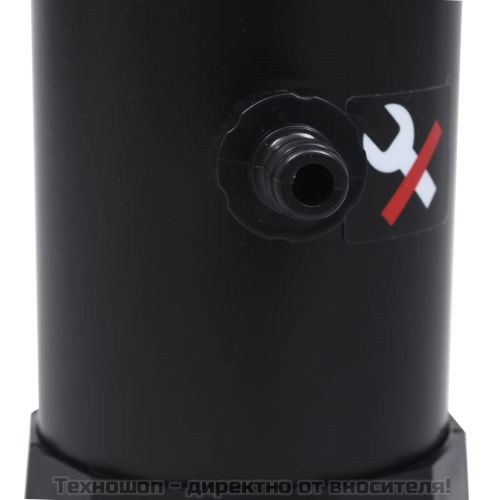 Соларен душ, черен, 215 см, 8 л