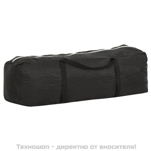 Палатка за басейн, текстил, 500x433x250 см, зелена