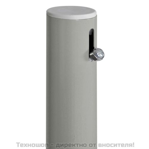 Странична тента за вътрешен двор/тераса, 160x300 см, черна