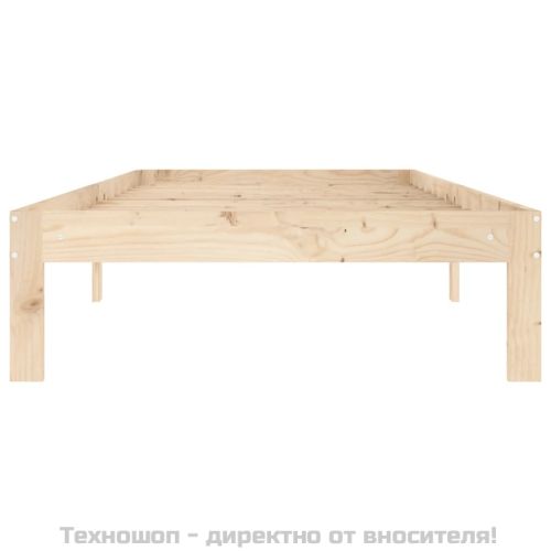 Рамка за легло, бор масив, 90х200 см