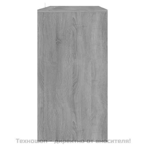 Конзолна маса, сив сонома, 89x41x76,5 см, инженерно дърво