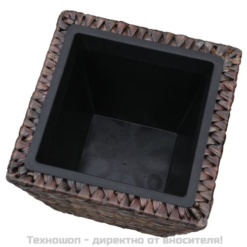 Повдигнати лехи, 3 бр, воден хиацинт, кафяви