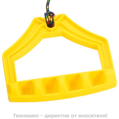 Шейна със седалка червена 102,5x40x23 см полипропилен