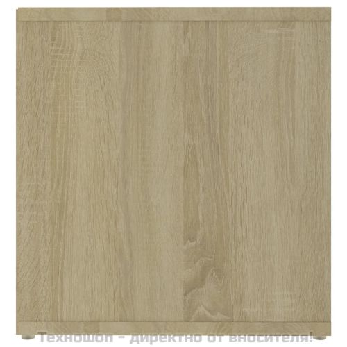 ТВ шкаф, дъб сонома, 72x35x36,5 см, инженерно дърво