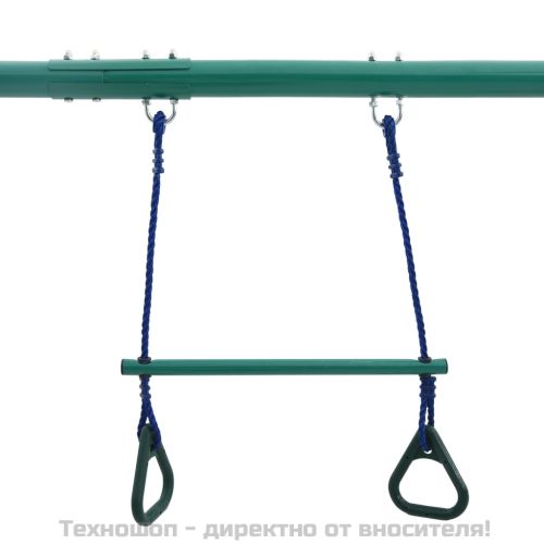 Комплект гимнастически халки и люлки с 4 седалки, стомана
