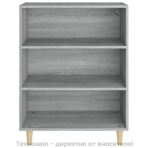 Сайдборд, Сив сонома, 69,5x32,5x90 см, инженерно дърво