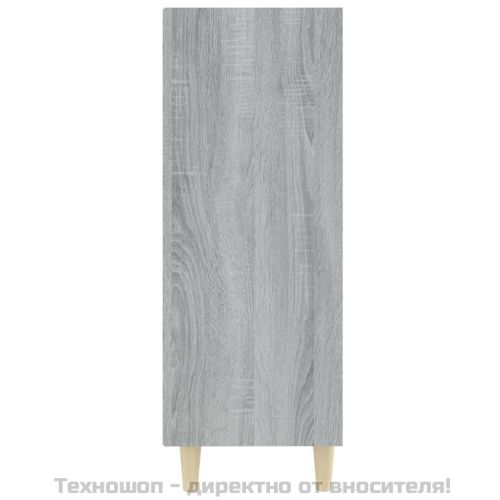 Сайдборд, Сив сонома, 69,5x32,5x90 см, инженерно дърво