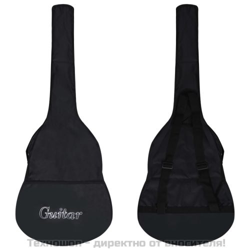 Комплект класическа китара за начинаещи от 12 части, 4/4, 39"