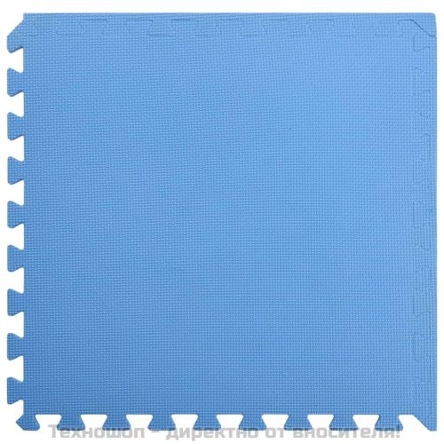 Постелки за под 6 бр 2,16 м² EVA пяна сини