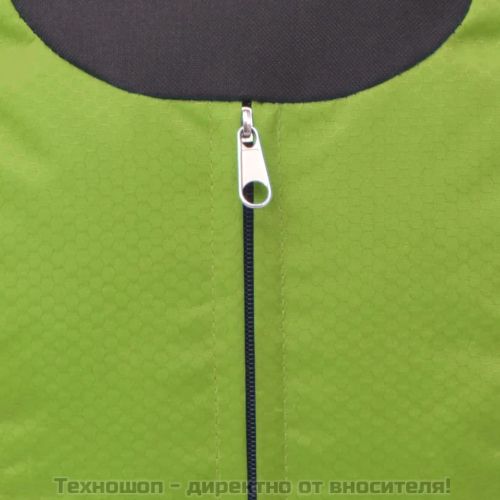 Туристическа раница, 40 л, черно и зелено