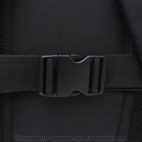 Туристическа раница, 40 л, черно и зелено