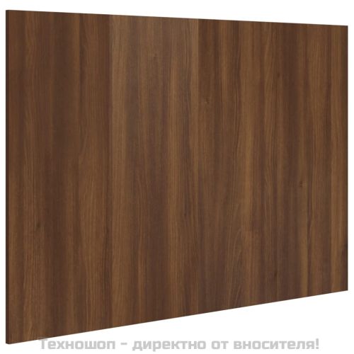 Табла за легло, кафяв дъб, 120x1,5x80 см, инженерно дървесина