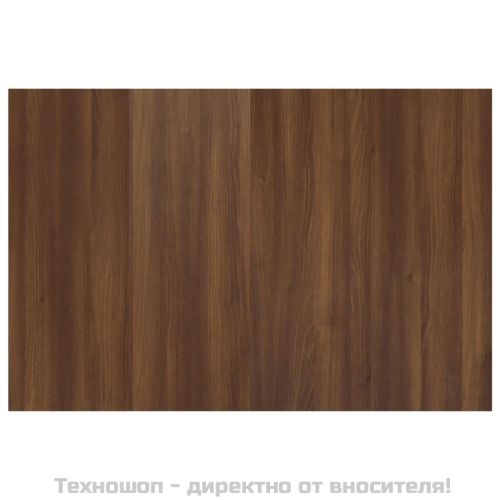 Табла за легло, кафяв дъб, 120x1,5x80 см, инженерно дървесина